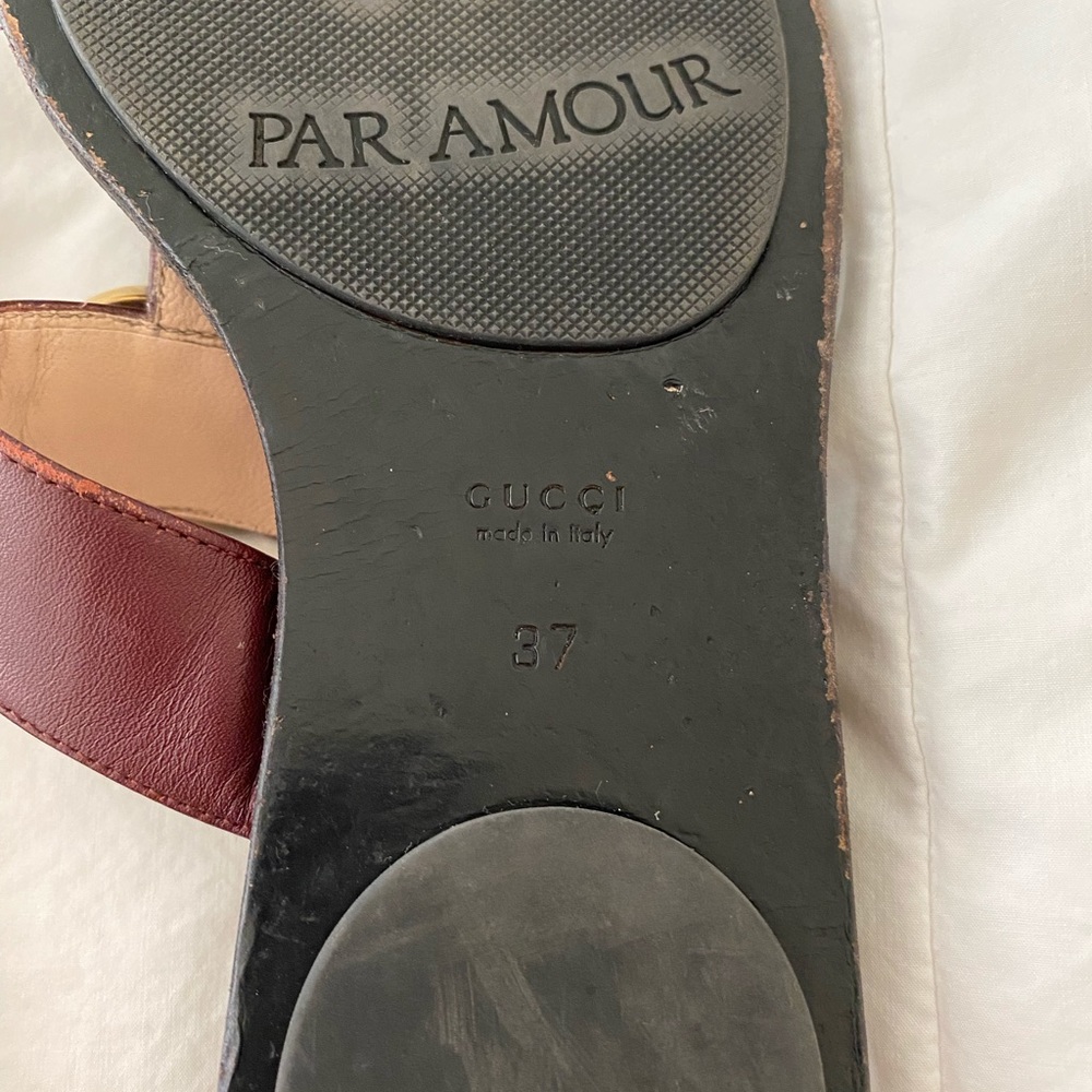 Authentic Gucci Sandals - Picture 4 of 12